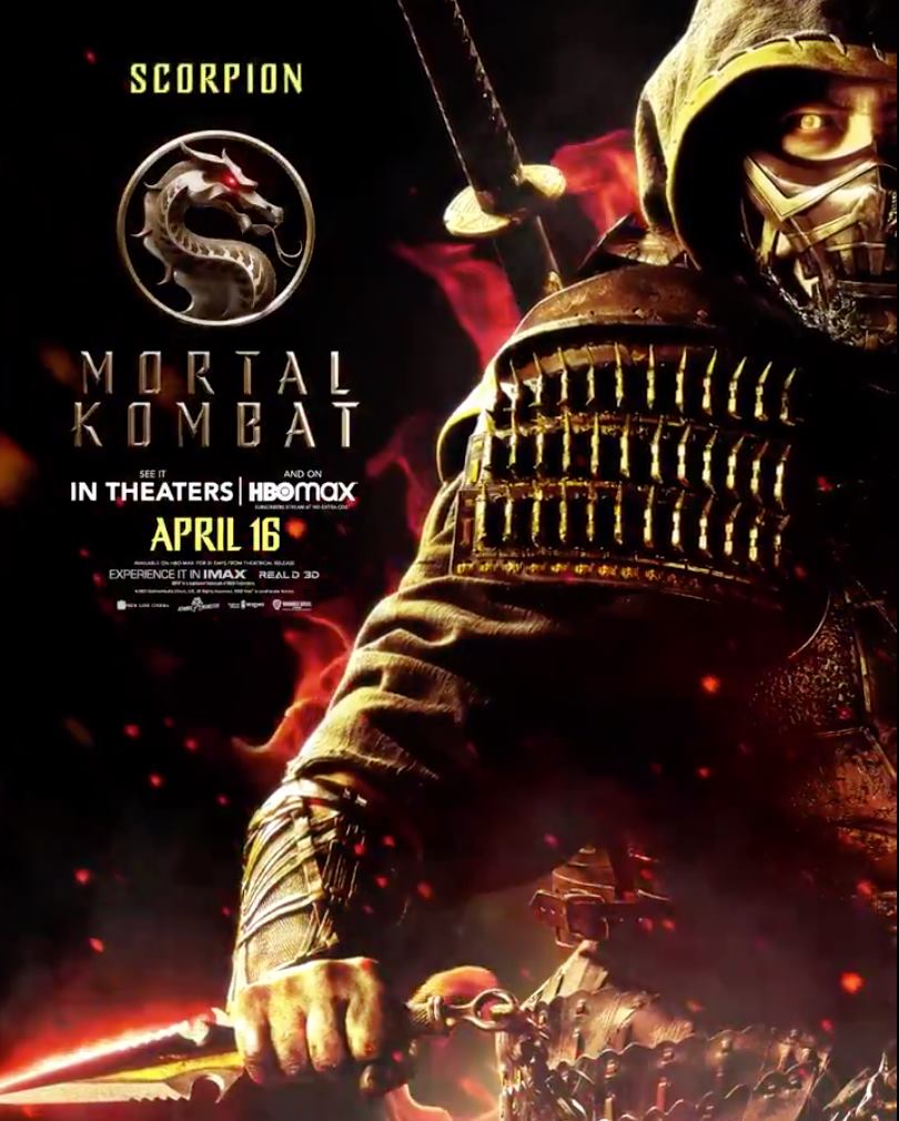 Mortal Kombat posters película 2021