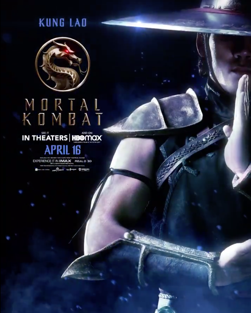 Mortal Kombat posters película 2021
