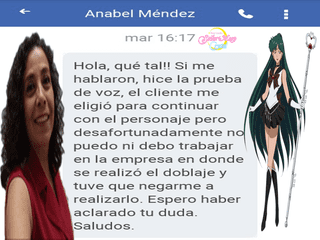 anabel Mendez doblaje
