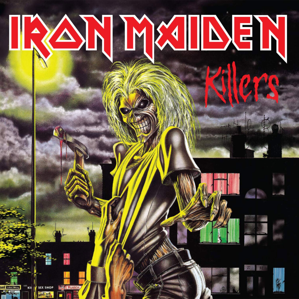 iron maiden killers portada
