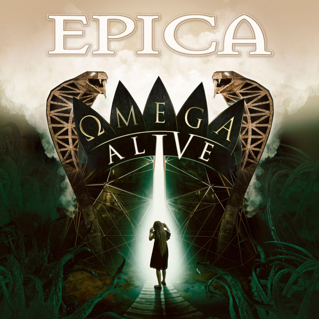 Portada de Omega Alive de Epica