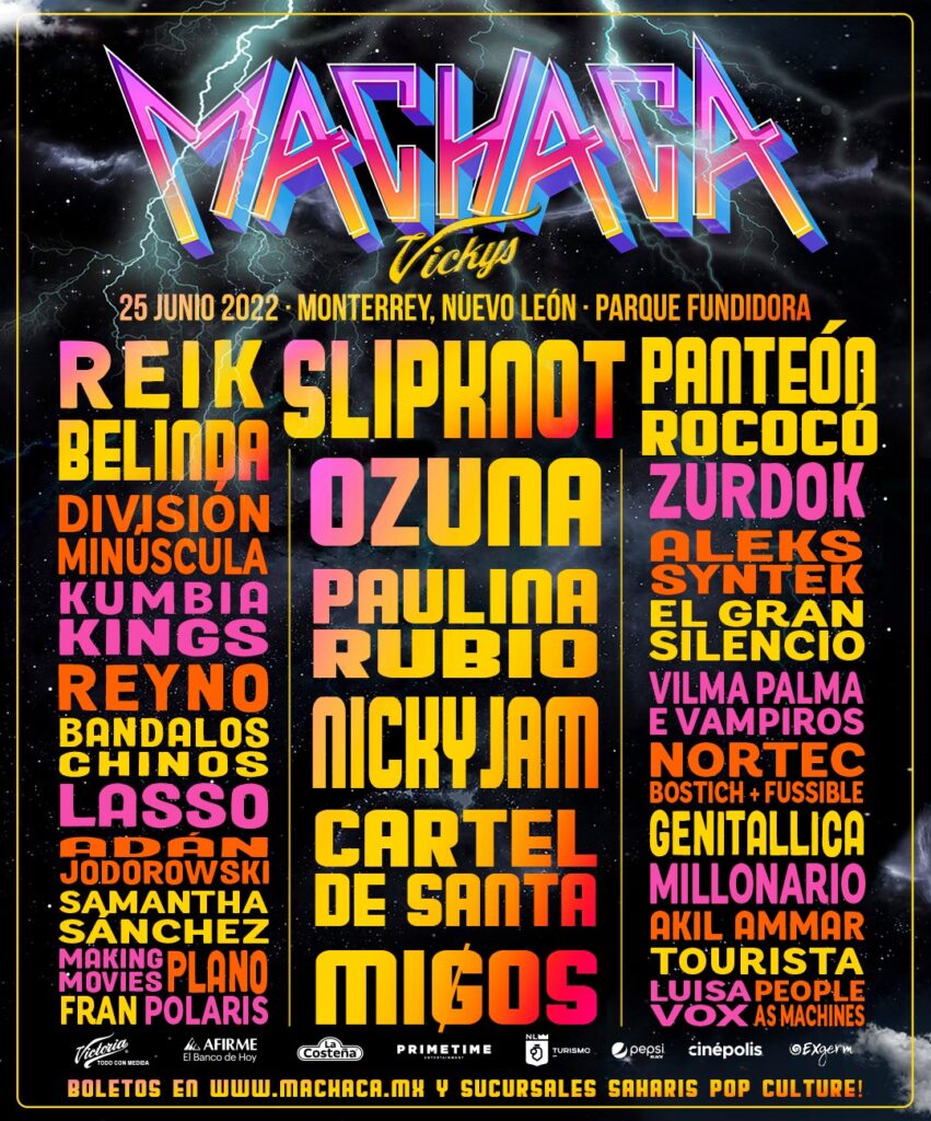 Cartel del festival Machaca 2022
