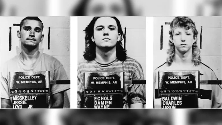 Los tres adolescentes acusados de asesinato: Damien Echols, Jason Baldwin y Jessie Misskelley /Foto: The New York Times