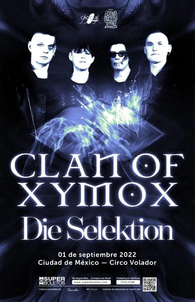 Clan of Xymox en el Circo Volador