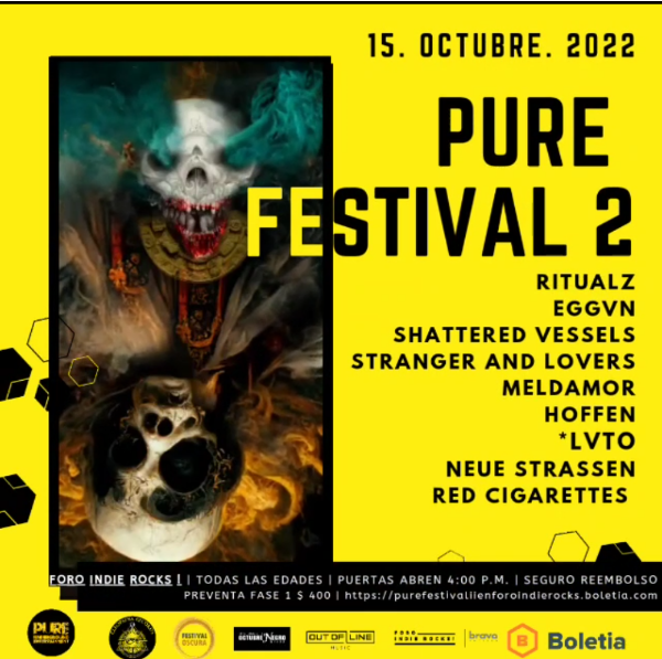 Cartel final del Pure Festival 2