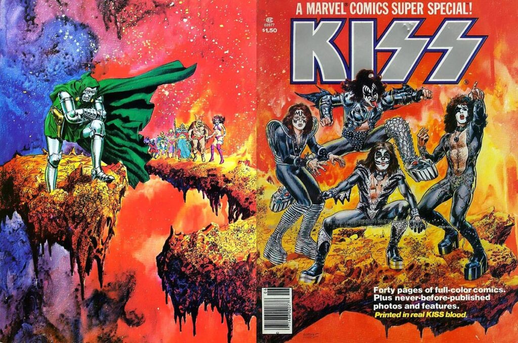 Kiss Marvel 77