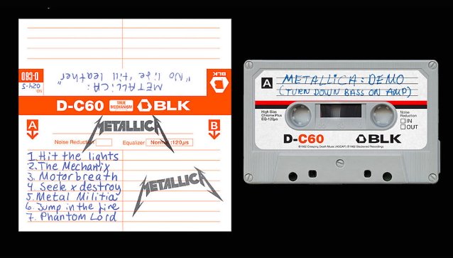 No Life ‘Til Leather salió a la venta en 2015 para el Record Store Day donde el arte era una foto tomada por Lars Ulrich del demo original / Foto: Metallica